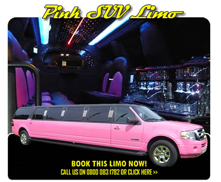 Pink Hummer Limo Style Ford For Hire In Rochdale